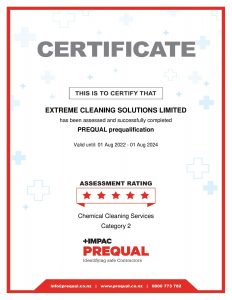 IMPAC Prequal Qualification Certificate