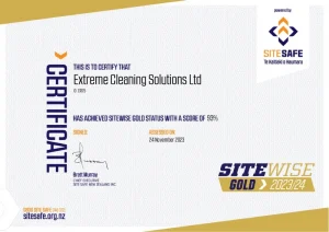 ECS is Certified Gold By Sitewise